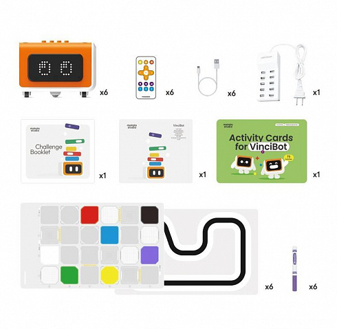 Набор программируемых роботов Matatalab VinciBot Classroom Set